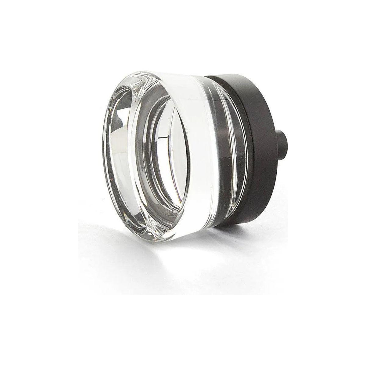 Schaub - City Lights Flat Disc Glass Knob - 77-10B - Canada Light Shop