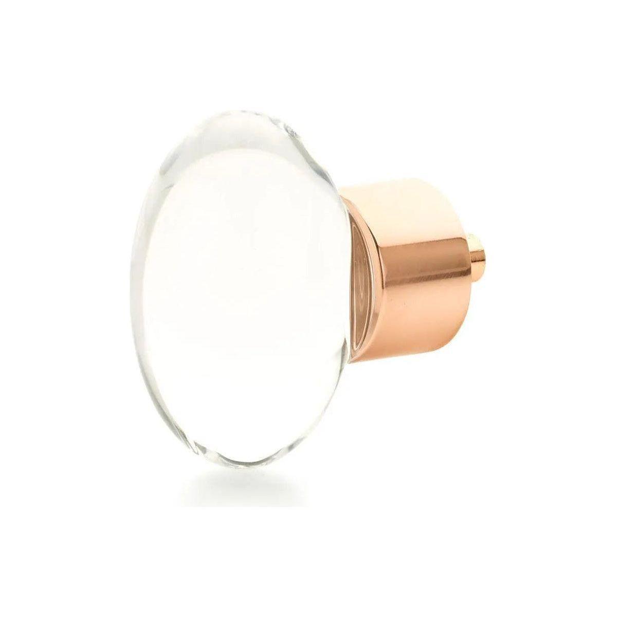 Schaub - City Lights Oval Glass Knob - 60-PRG - Canada Light Shop