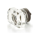 Schaub - City Lights Rectangular Glass Knob - 52-10B - Canada Light Shop