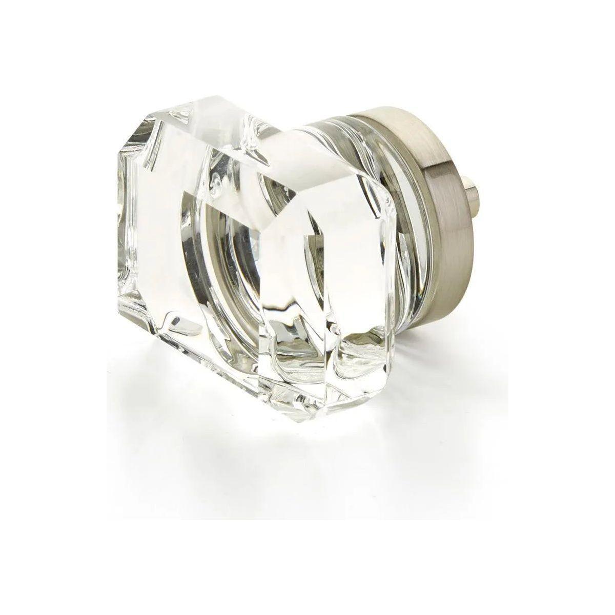 Schaub - City Lights Rectangular Glass Knob - 52-15 - Canada Light Shop