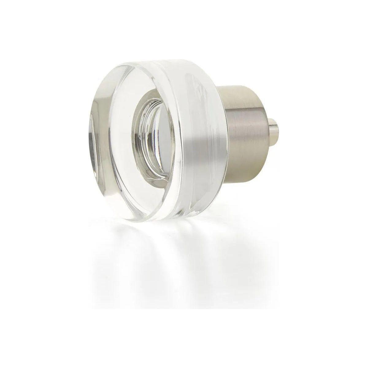 Schaub - City Lights Round Disc Glass Knob - 56-15 - Canada Light Shop