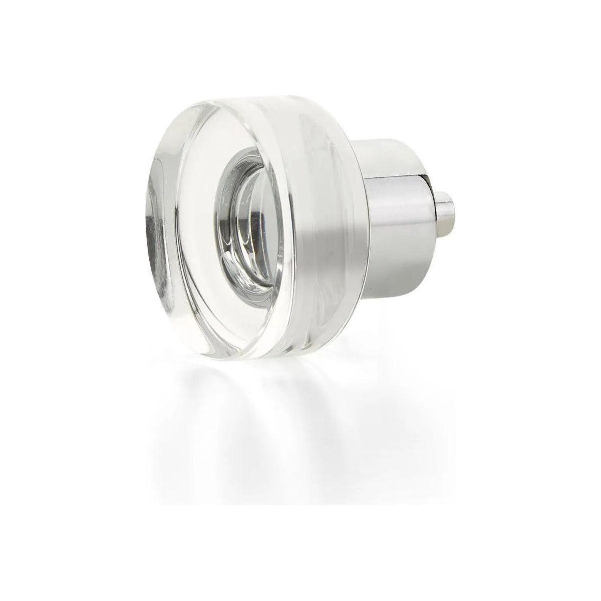 Schaub - City Lights Round Disc Glass Knob - 56-26 - Canada Light Shop