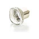 Schaub - City Lights Soft Square Glass Knob - 61-PN - Canada Light Shop