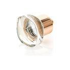 Schaub - City Lights Soft Square Glass Knob - 61-PRG - Canada Light Shop