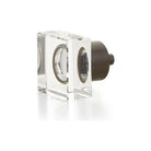 Schaub - City Lights Square Glass Knob - 57-10B - Canada Light Shop
