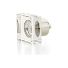 Schaub - City Lights Square Glass Knob - 57-PN - Canada Light Shop
