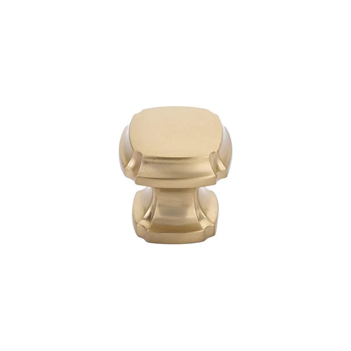 Schaub - Empire Square Knob - 882-SSB - Canada Light Shop