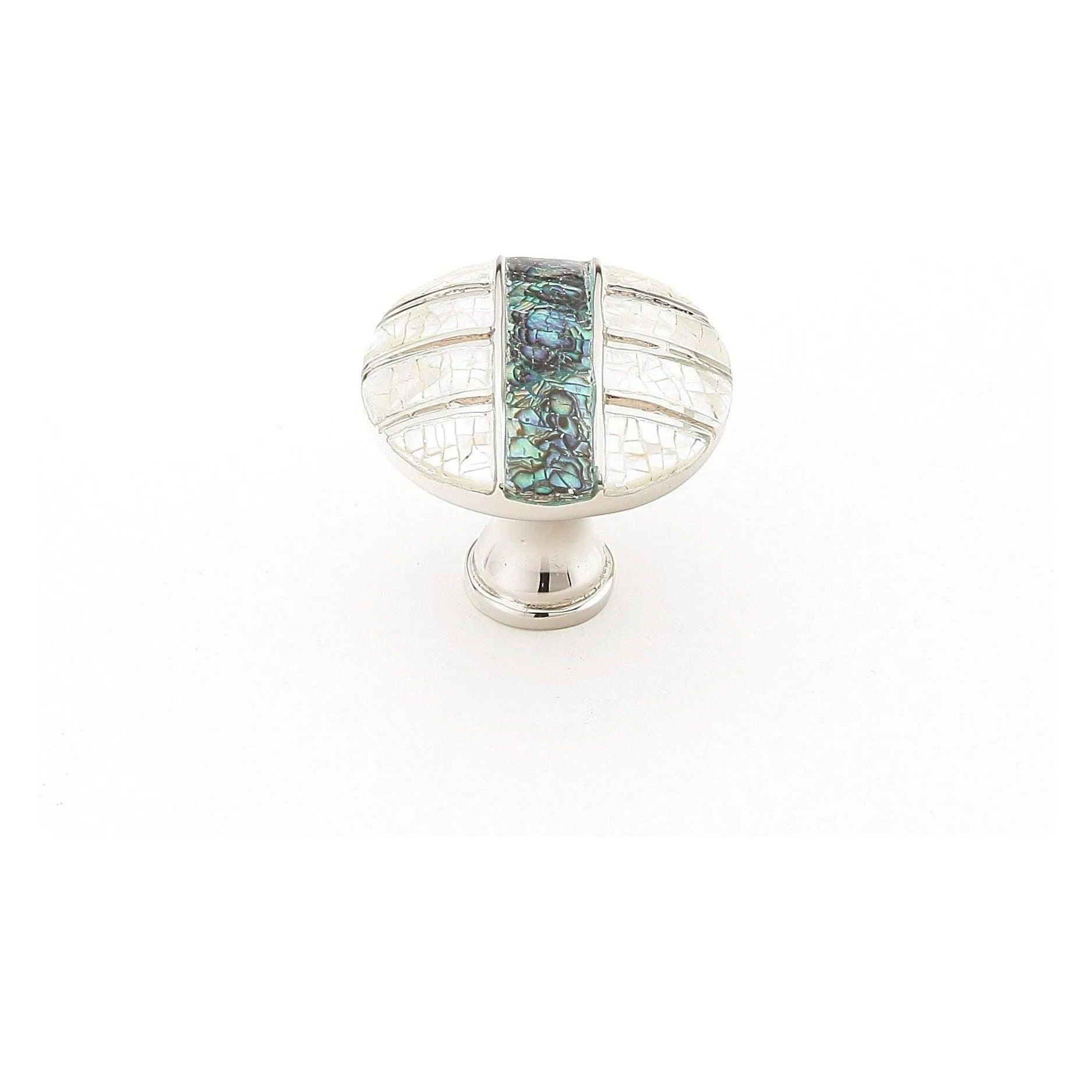 Schaub - Fair Isle Imperial Shell Round Knob - 653-PN - Canada Light Shop
