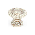 Schaub - French Court, Swans Round Knob - 936-WB - Canada Light Shop