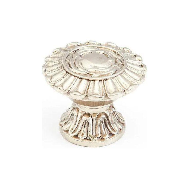 Schaub - French Court, Swans Round Knob - 936-WB - Canada Light Shop