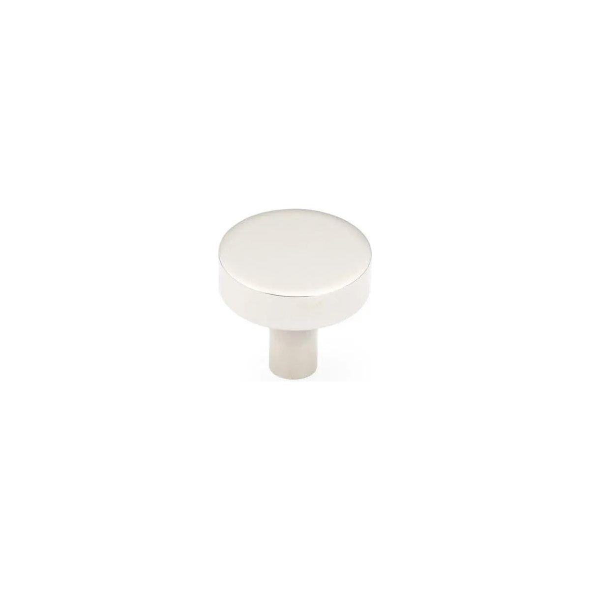 Schaub - Haniburton Round Knob - 470-PN - Canada Light Shop