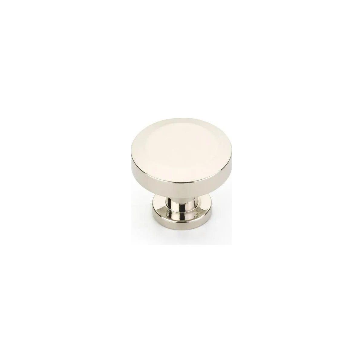 Schaub - Heathrow Round Knob - 550-PN - Canada Light Shop