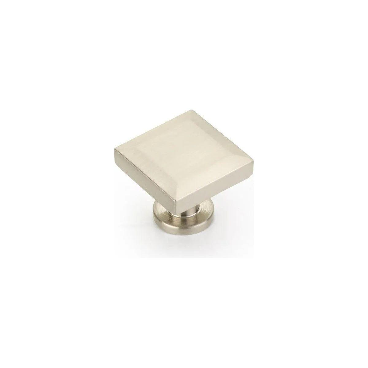 Schaub - Heathrow Square Knob - 551-BN - Canada Light Shop