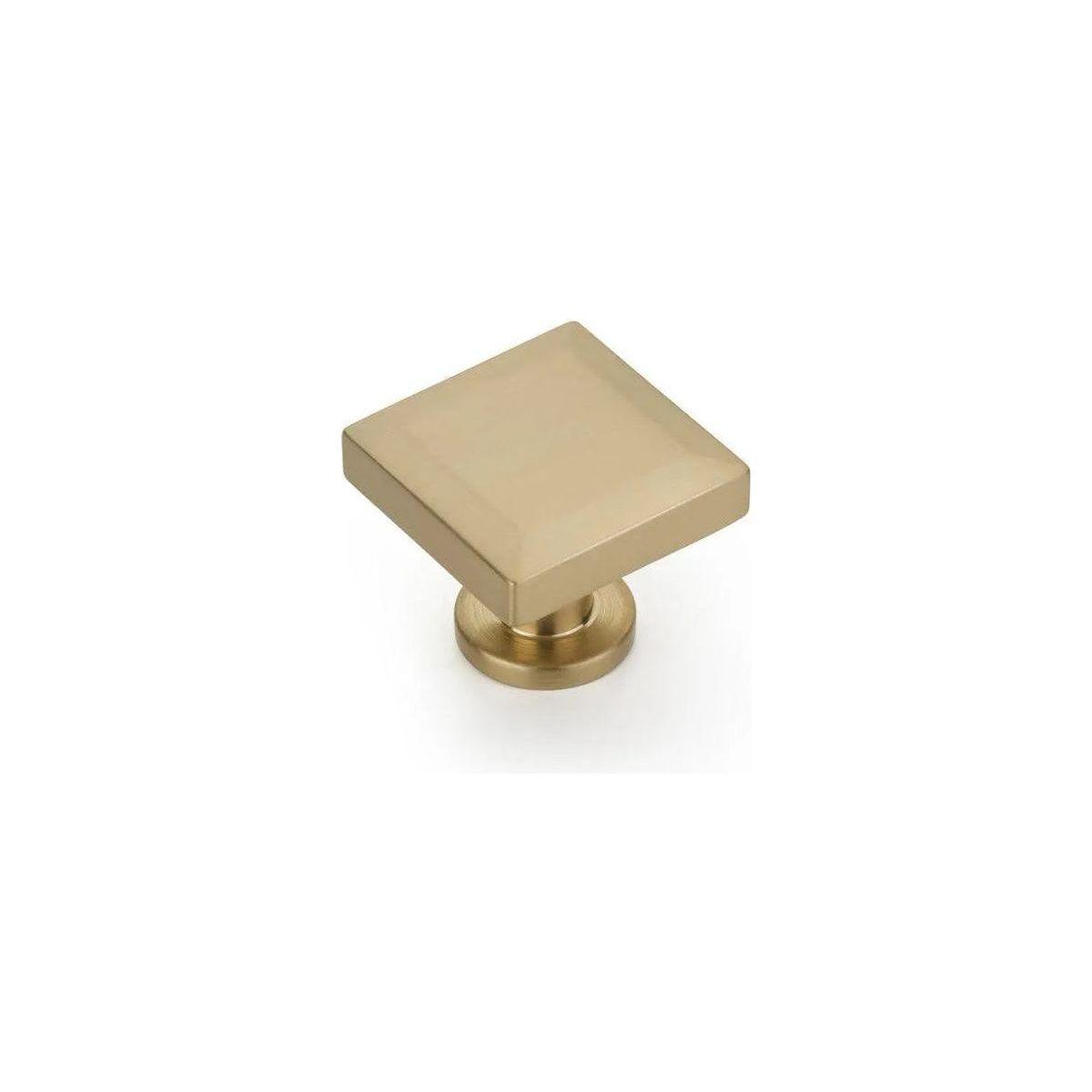 Schaub - Heathrow Square Knob - 551-SSB - Canada Light Shop