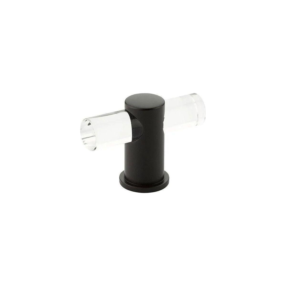 Schaub - Lumiere Adjustable Clear Acrylic T-Knob - 401-10B - Canada Light Shop