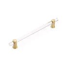 Schaub - Lumiere Non-Adjustable Clear Acrylic Appliance Pull - 402-SB - Canada Light Shop