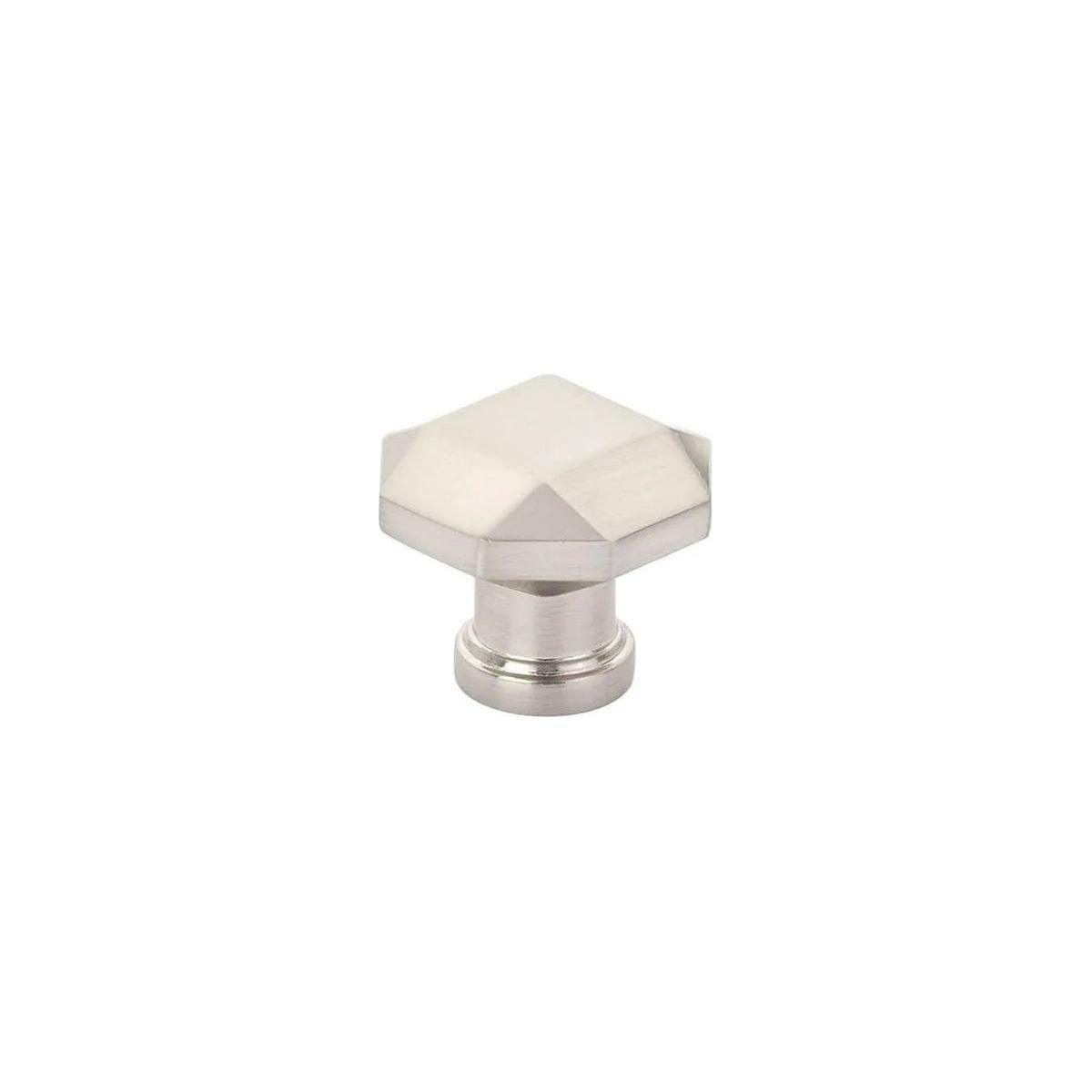 Schaub - Menlo Park Faceted Knob - 531-BN - Canada Light Shop