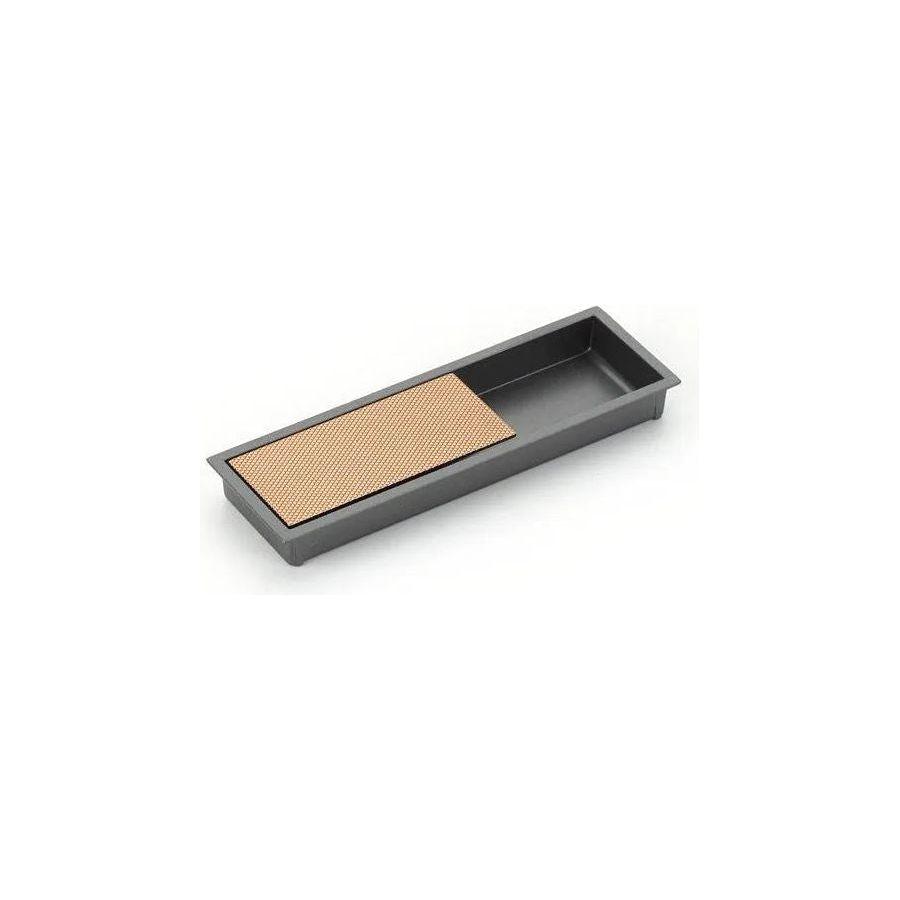 Schaub - MODO Rectangular Recessed Pull - 1210-GM/PRG - Canada Light Shop