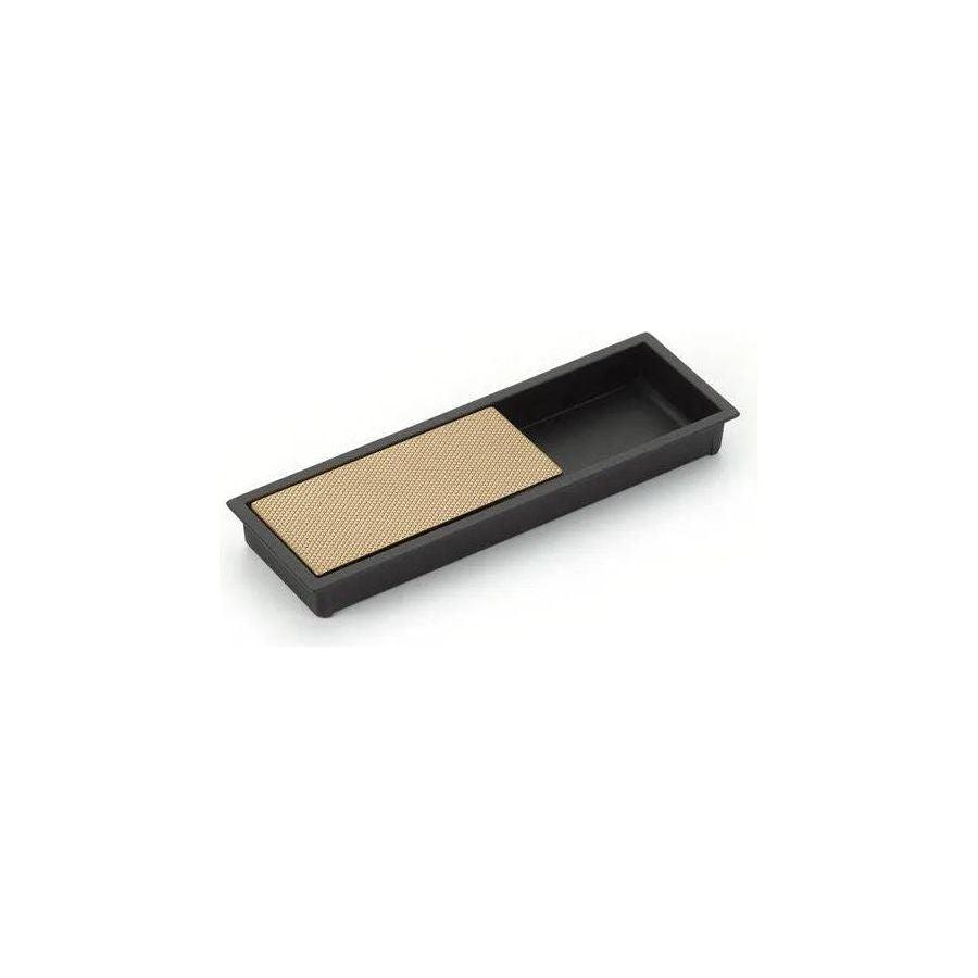Schaub - MODO Rectangular Recessed Pull - 1210-MB/SSB - Canada Light Shop