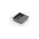 Schaub - MODO Square Recessed Cup Pull - 1208-GM - Canada Light Shop