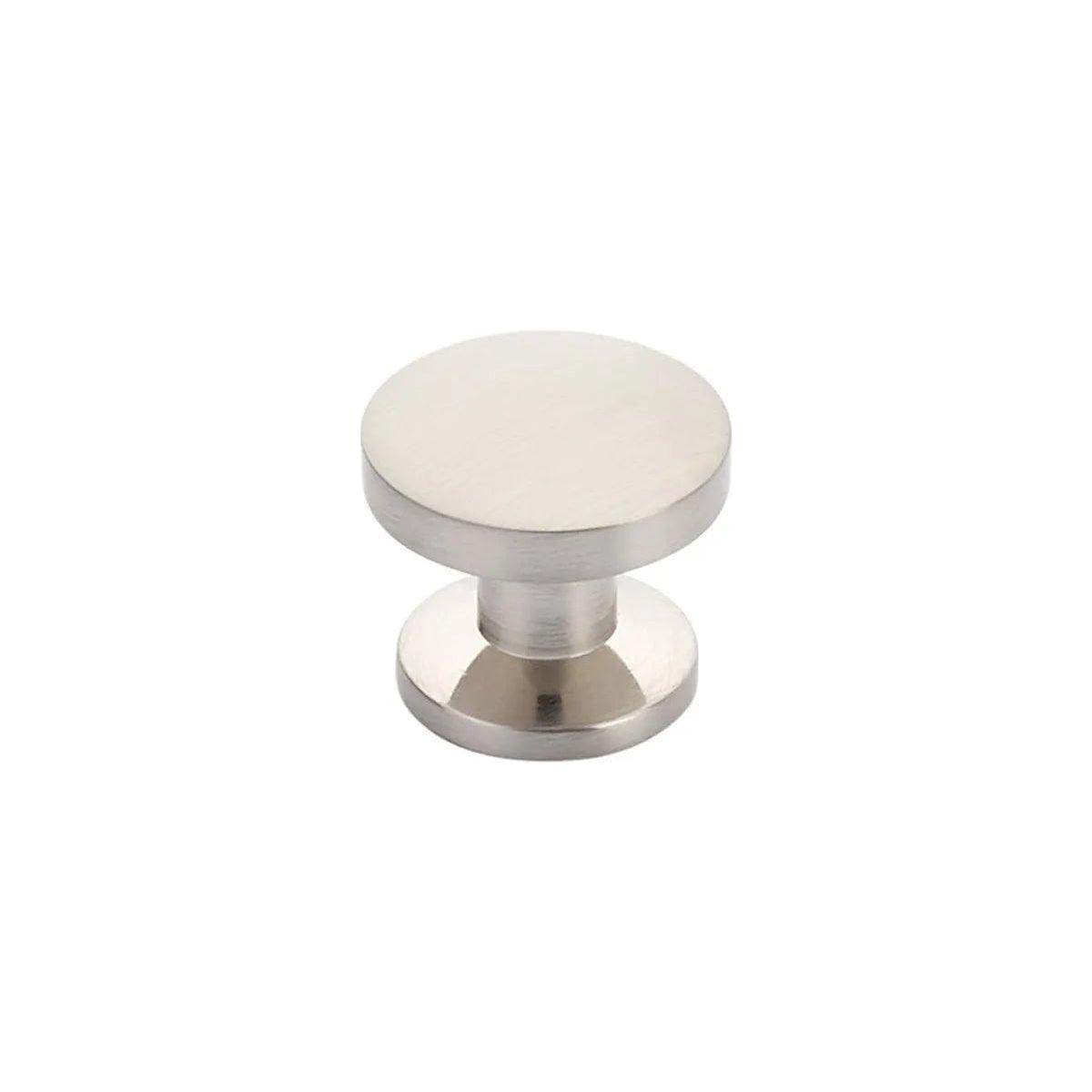 Schaub - Northport Smooth Round Knob - 211-BN - Canada Light Shop