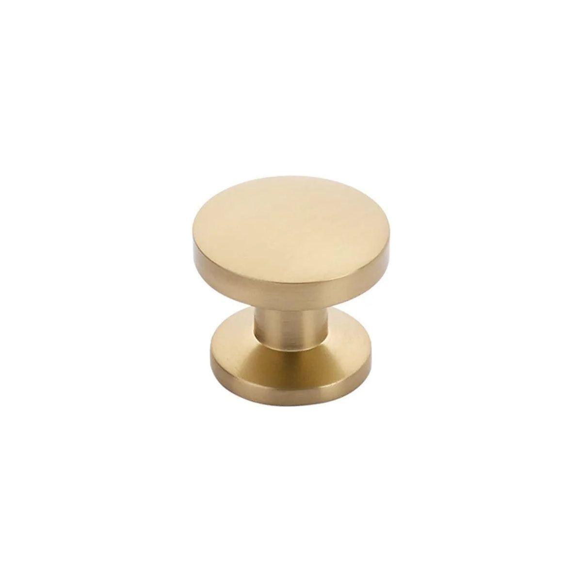 Schaub - Northport Smooth Round Knob - 211-SSB - Canada Light Shop