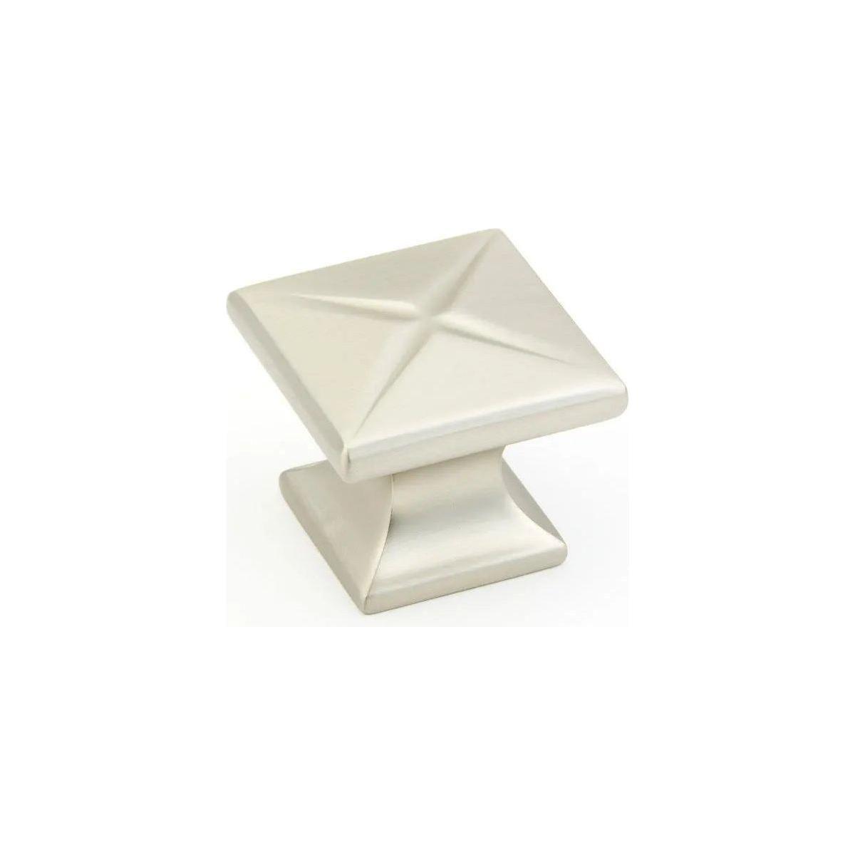 Schaub - Northport Square Knob - 215-15 - Canada Light Shop