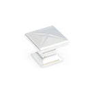 Schaub - Northport Square Knob - 215-PN - Canada Light Shop
