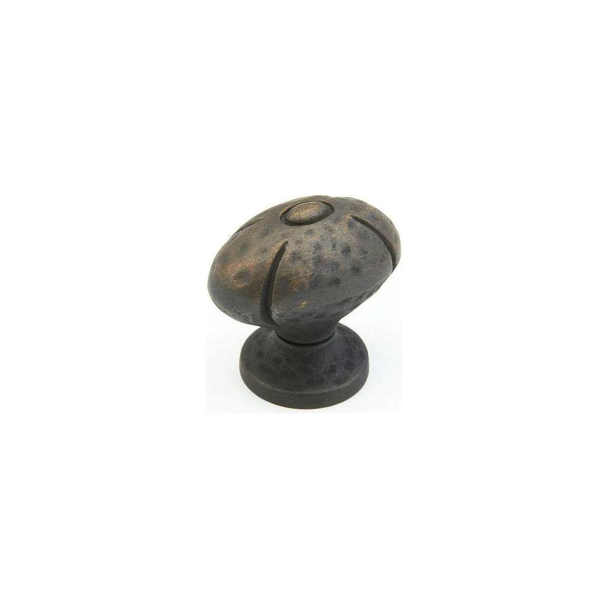 Schaub - Siena Oval Knob - 252-ABZ - Canada Light Shop