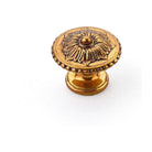 Schaub - Sonata Flower Round Knob - 930-PAR - Canada Light Shop