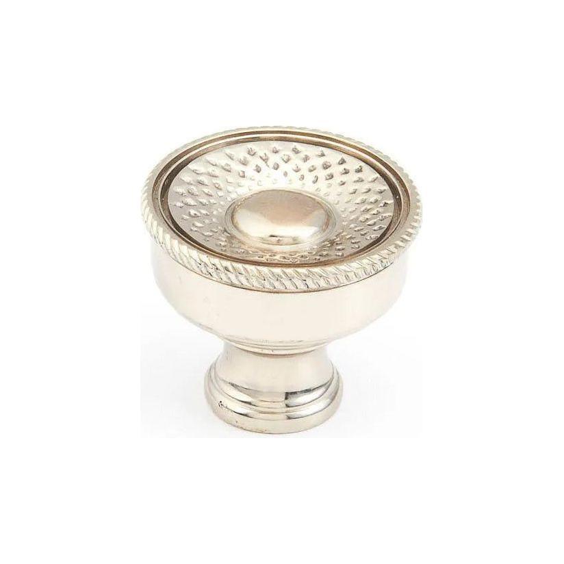 Schaub - Sonata Hammered Round Knob - 927-WB - Canada Light Shop