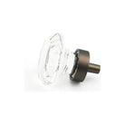 Schaub - Stargaze Octagonal Glass Knob - 71-C-BZ - Canada Light Shop