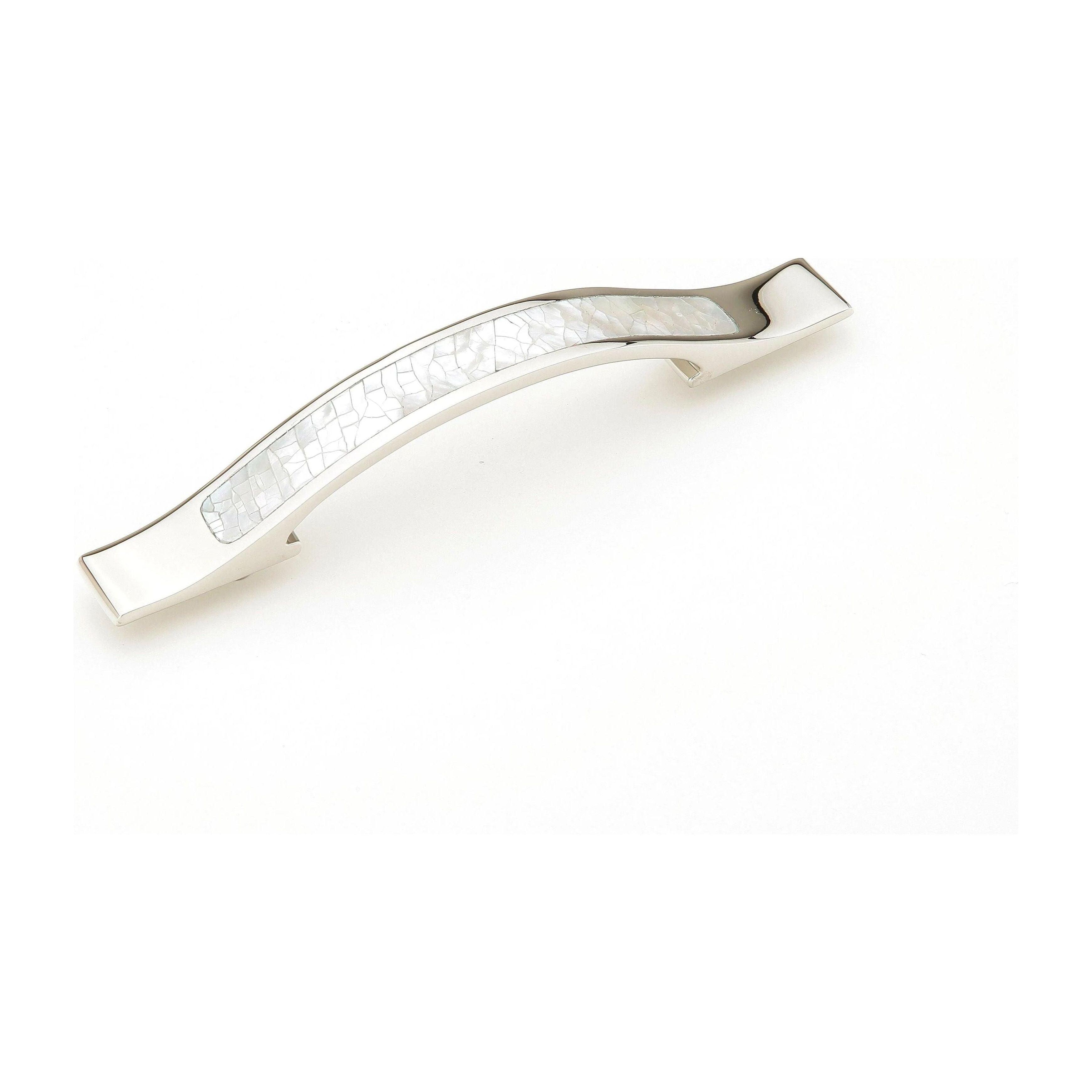 Schaub - Symphony Arched Pull - 858-MOP/PN - Canada Light Shop