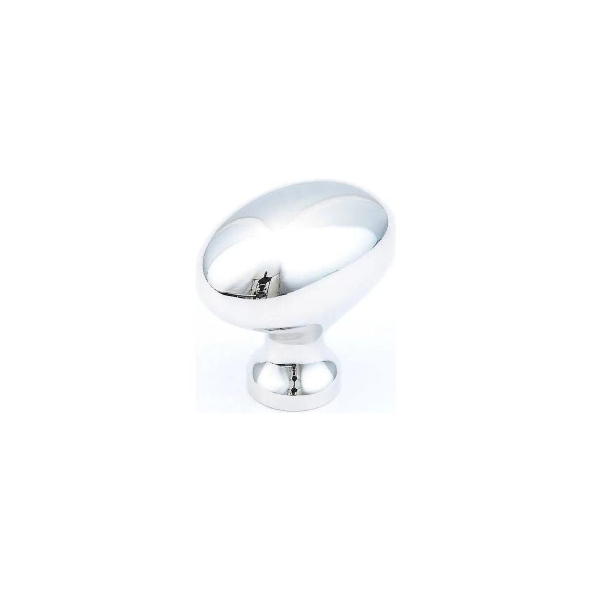 Schaub - Traditional Oval Knob - 719-PN - Canada Light Shop