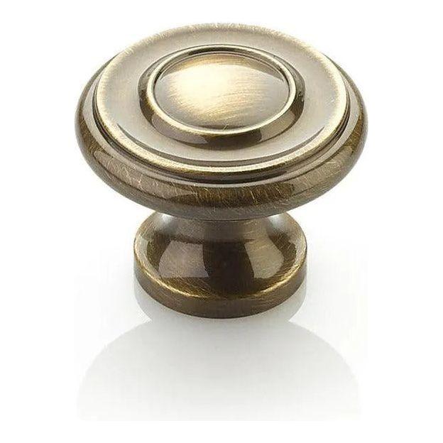 Schaub - Traditional Round Knob - 703-AB - Canada Light Shop