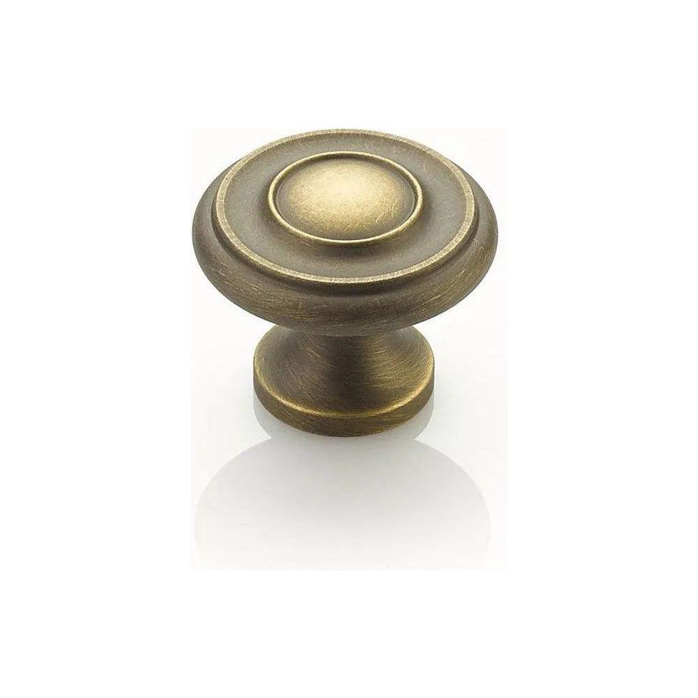 Schaub - Traditional Round Knob - 703-ALB - Canada Light Shop