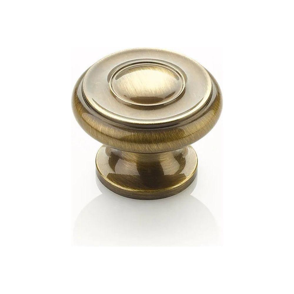 Schaub - Traditional Round Knob - 704-AB - Canada Light Shop