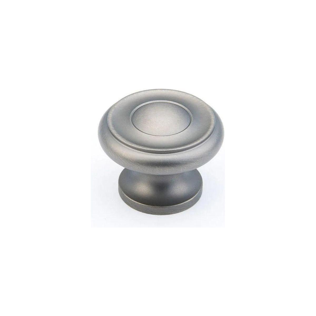 Schaub - Traditional Round Knob - 704-AN - Canada Light Shop