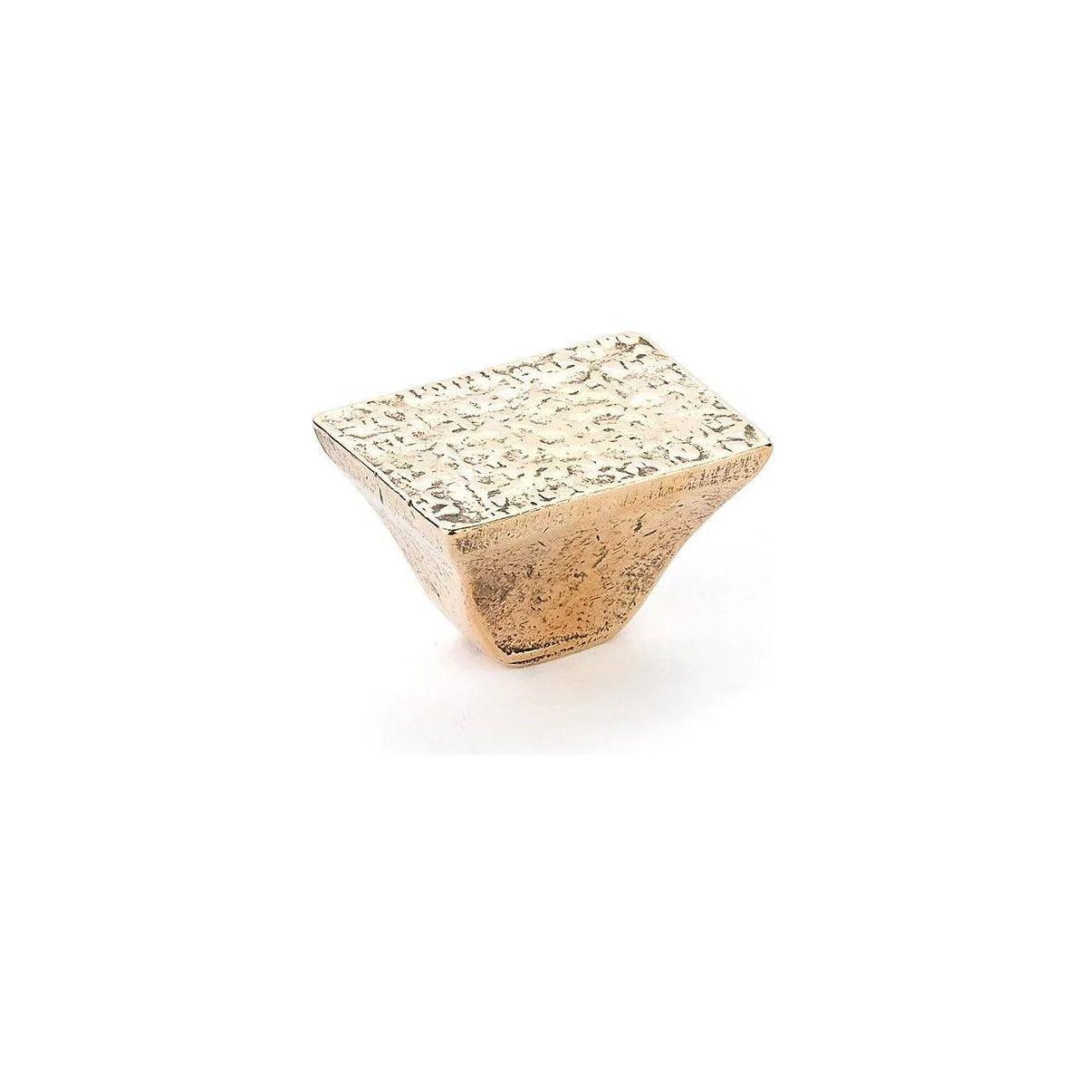 Schaub - Vinci Rectangle Knob - 814-NB - Canada Light Shop