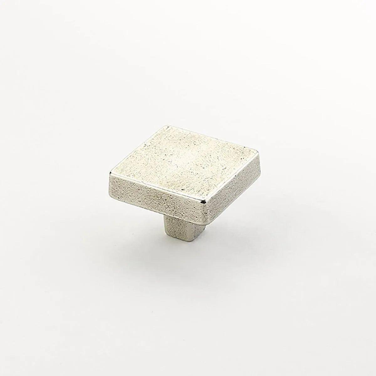 Schaub - Vinci Square Knob - 815-PWB - Canada Light Shop