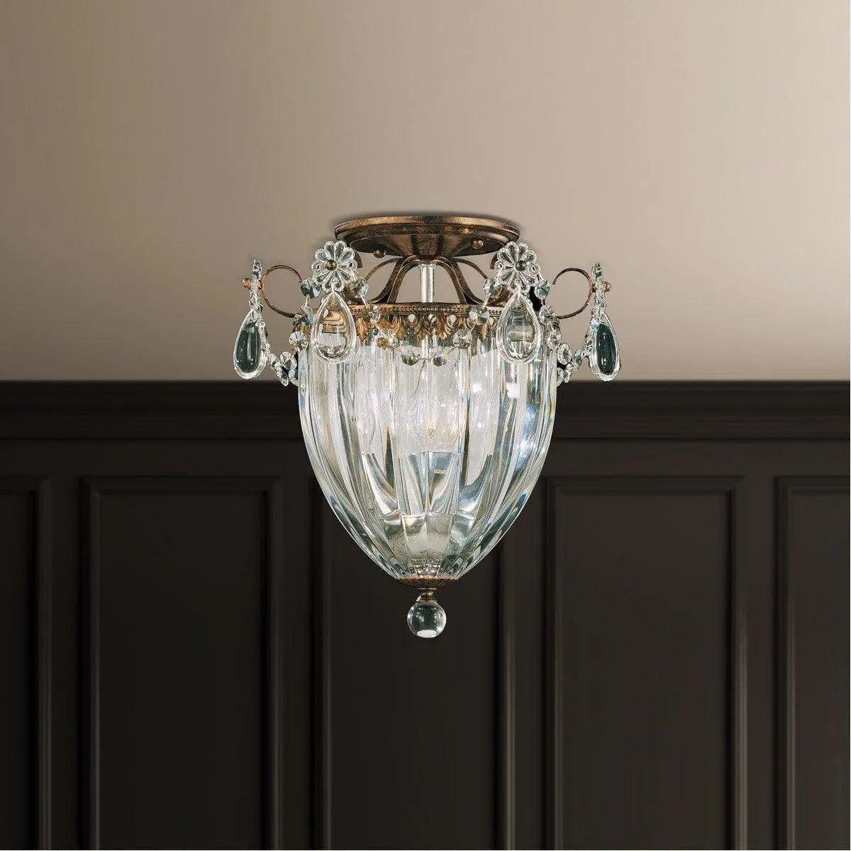 Schonbek 1870 - Bagatelle Semi Flush - 1242-76 - Canada Light Shop