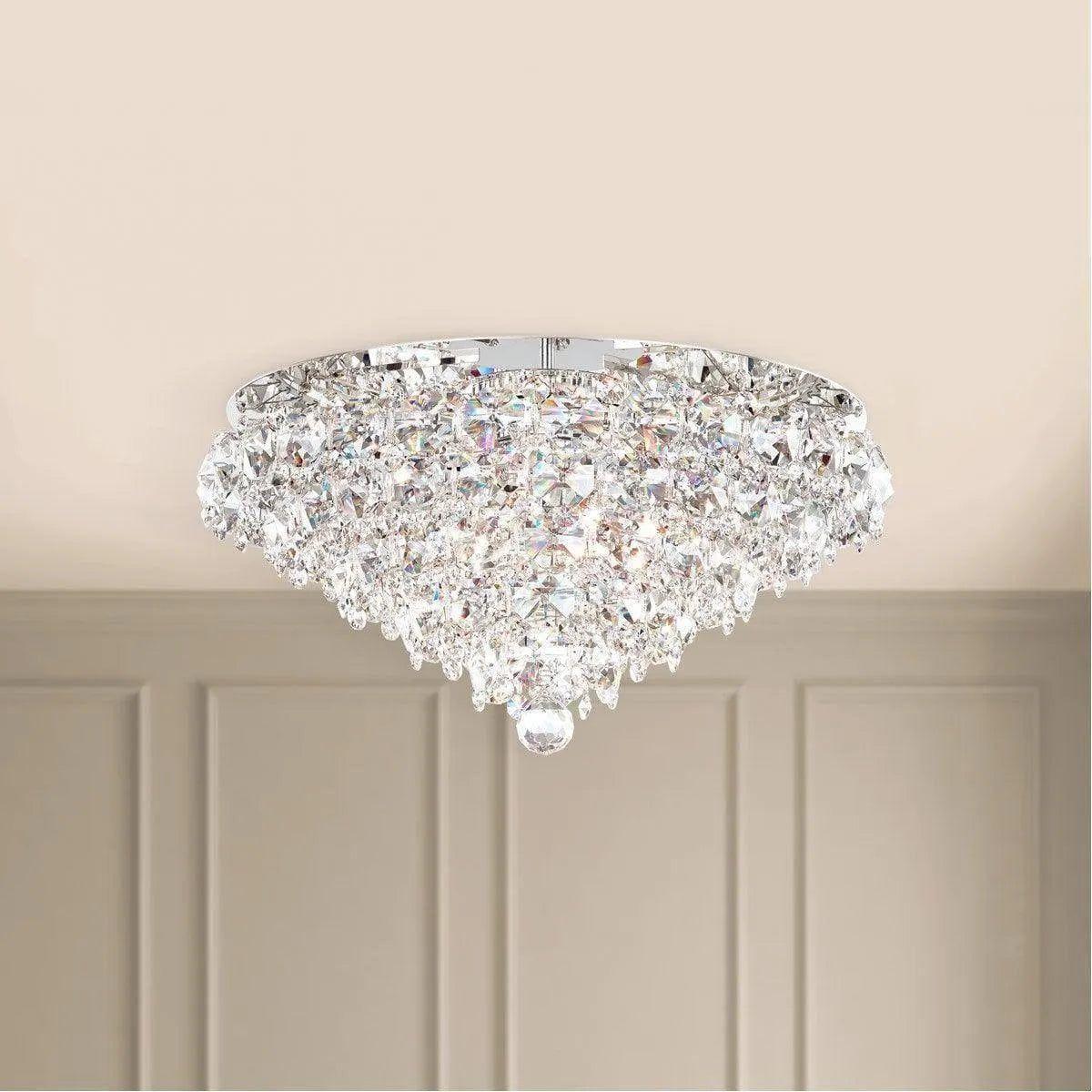 Schonbek 1870 - Baronet Semi Flush - BN1424N-401S - Canada Light Shop