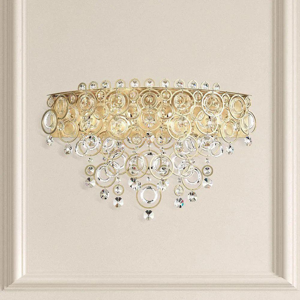 Schonbek 1870 - Circulus Wall Sconce - DR2440N-22H - Canada Light Shop