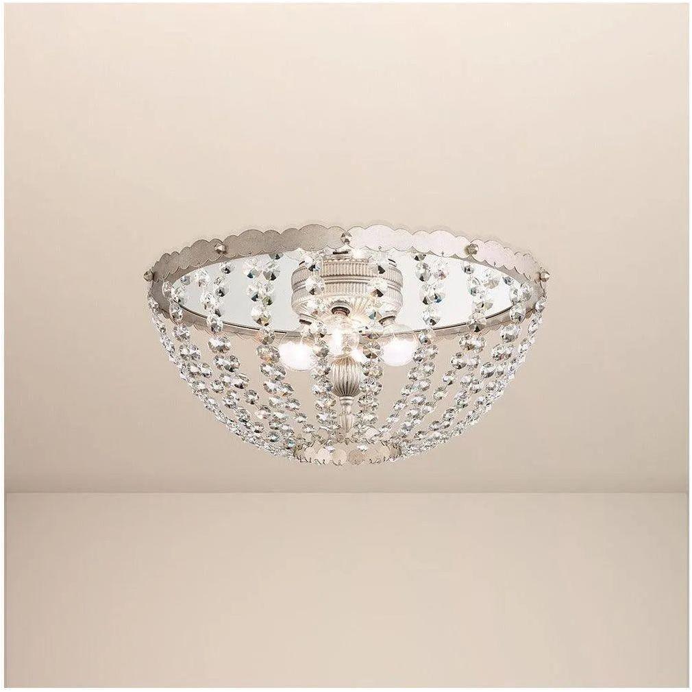 Schonbek 1870 - Early American Semi Flush - ER1211N-48S - Canada Light Shop