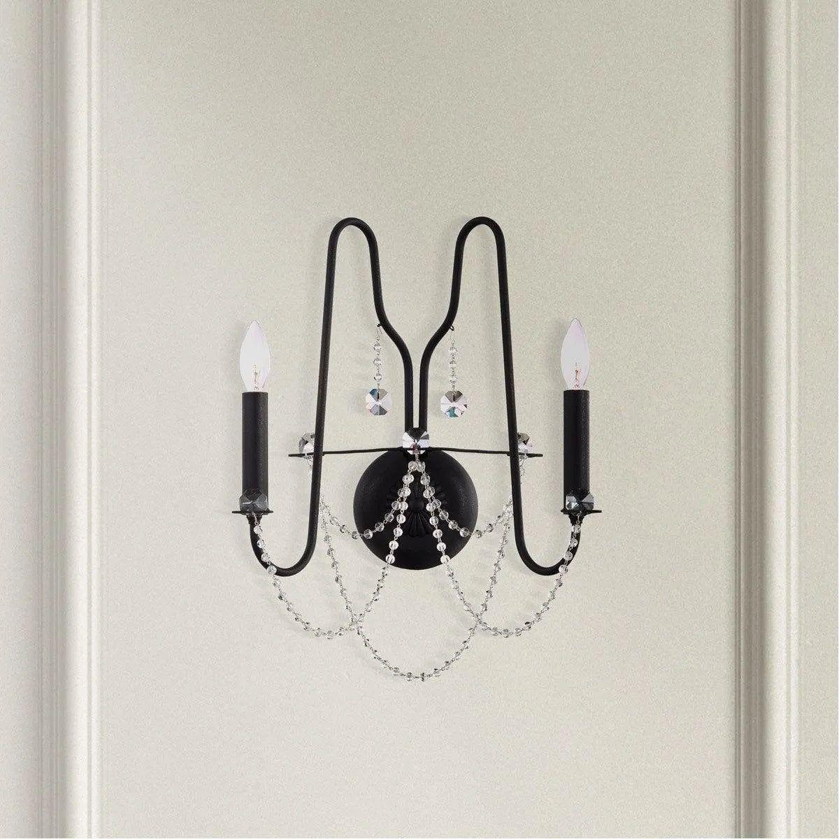 Schonbek 1870 - Esmery Wall Sconce - AR1002N-59S - Canada Light Shop
