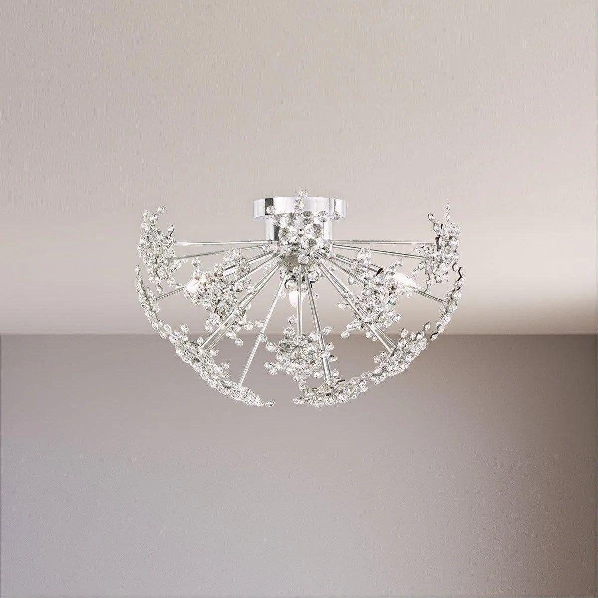 Schonbek 1870 - Esteracae Semi Flush - DN1224N-401S - Canada Light Shop