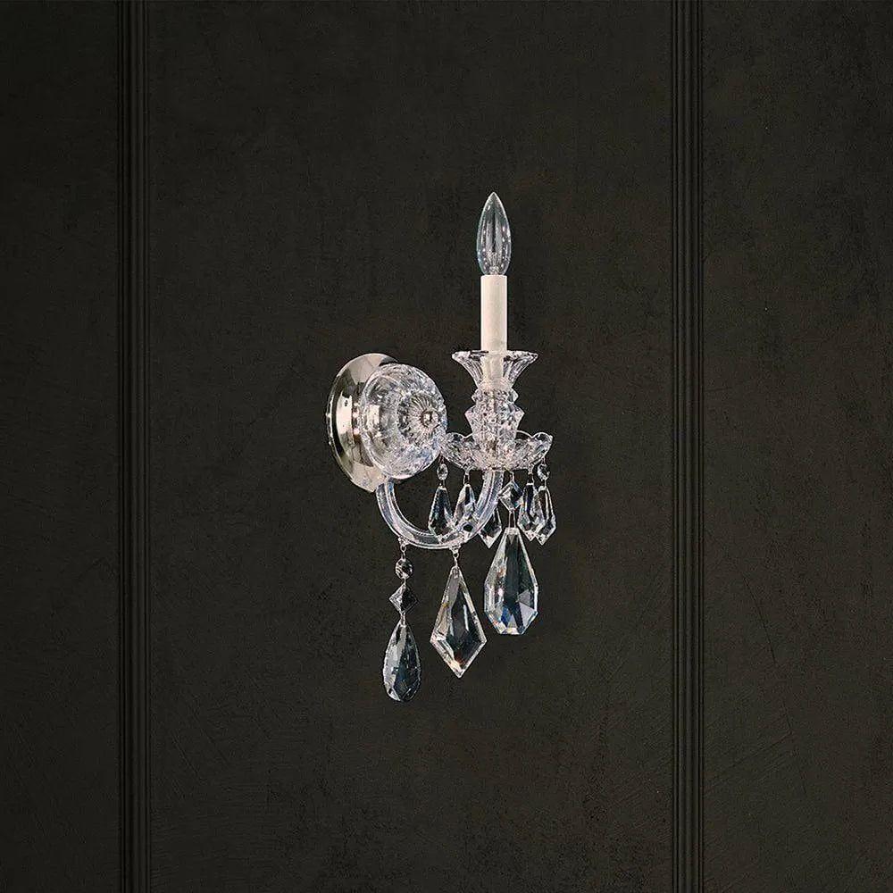 Schonbek 1870 - Hamilton Wall Sconce - 5701BK - Canada Light Shop