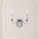Schonbek 1870 - Jasmine Wall Sconce - 9672-40CL - Canada Light Shop