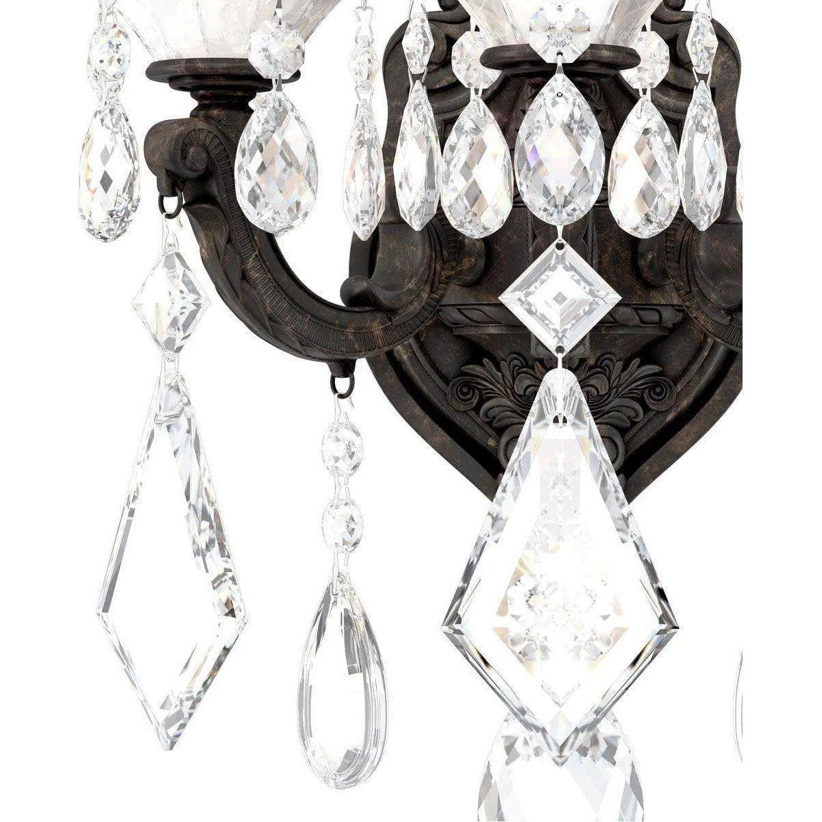 Schonbek 1870 - La Scala Wall Sconce - 5071-76S - Canada Light Shop