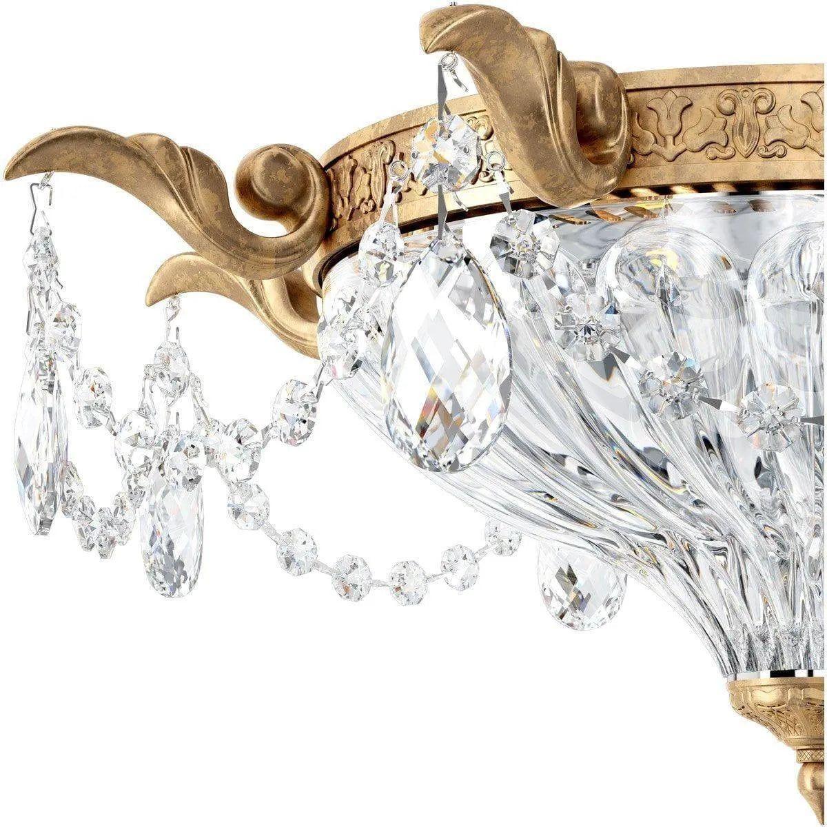 Schonbek 1870 - Milano Semi Flush - 5633-22O - Canada Light Shop